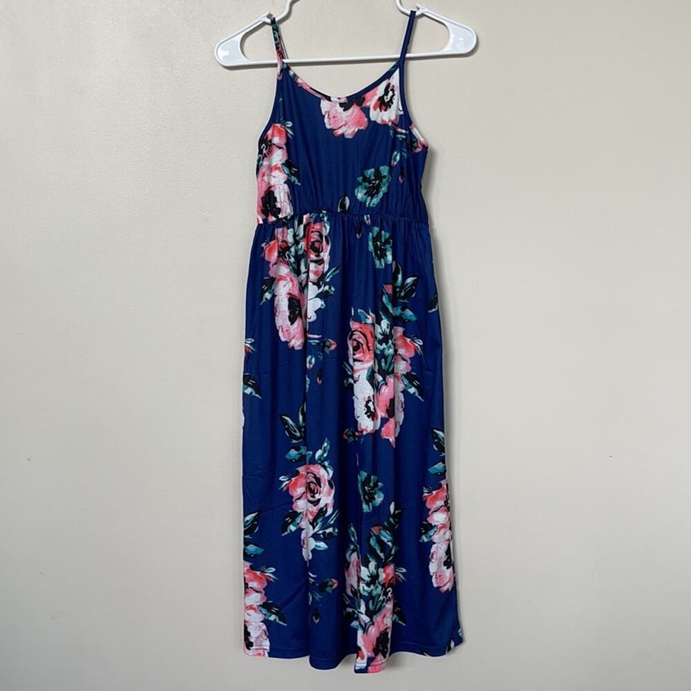 NEW Iffei Girls SIZE 8-9 YEARS Spaghetti Strap Sundress Dress with Headband